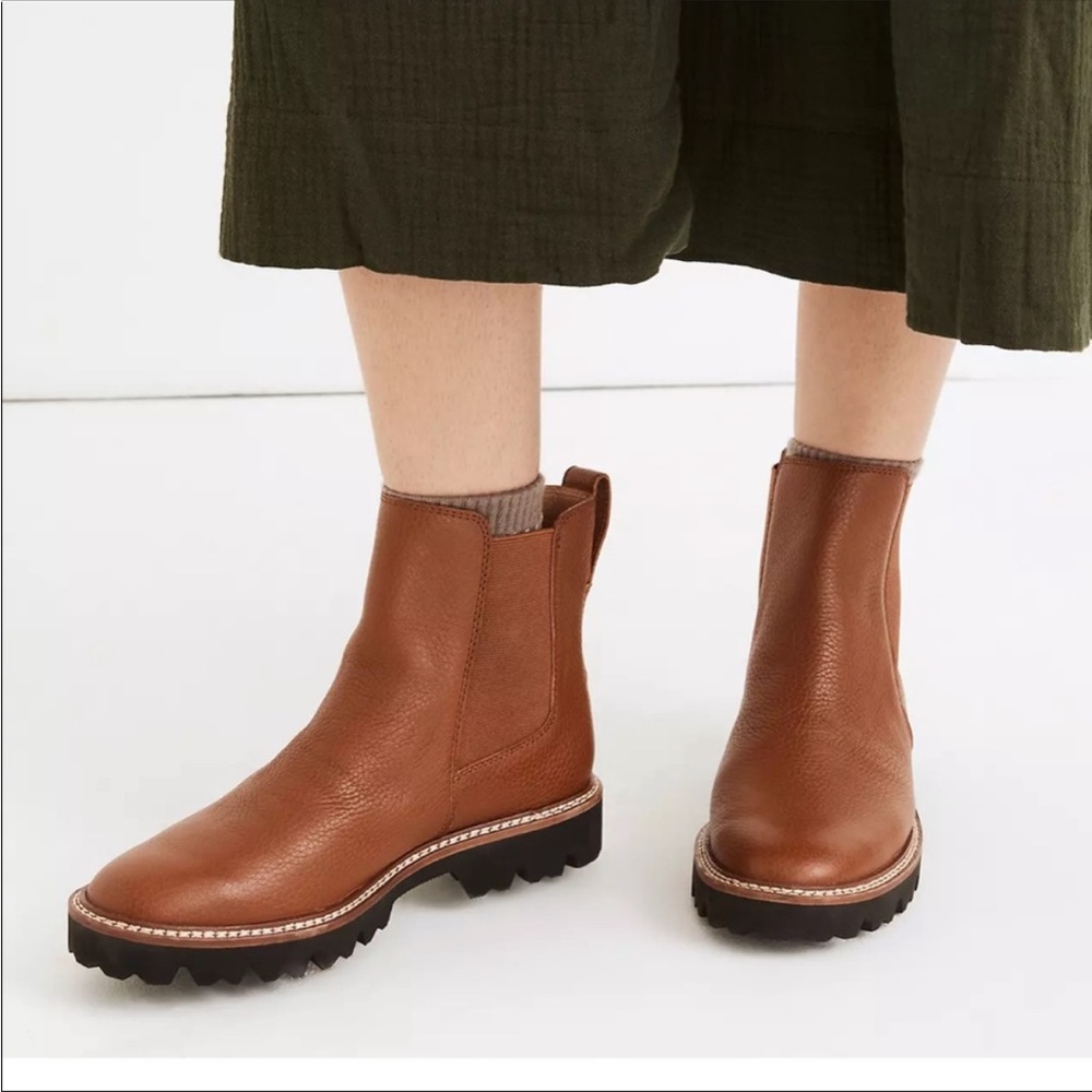 MADEWELL ‘The Citywalk’ Lugsole Chelsea Boot in Leather - Sz 9 - NWOT